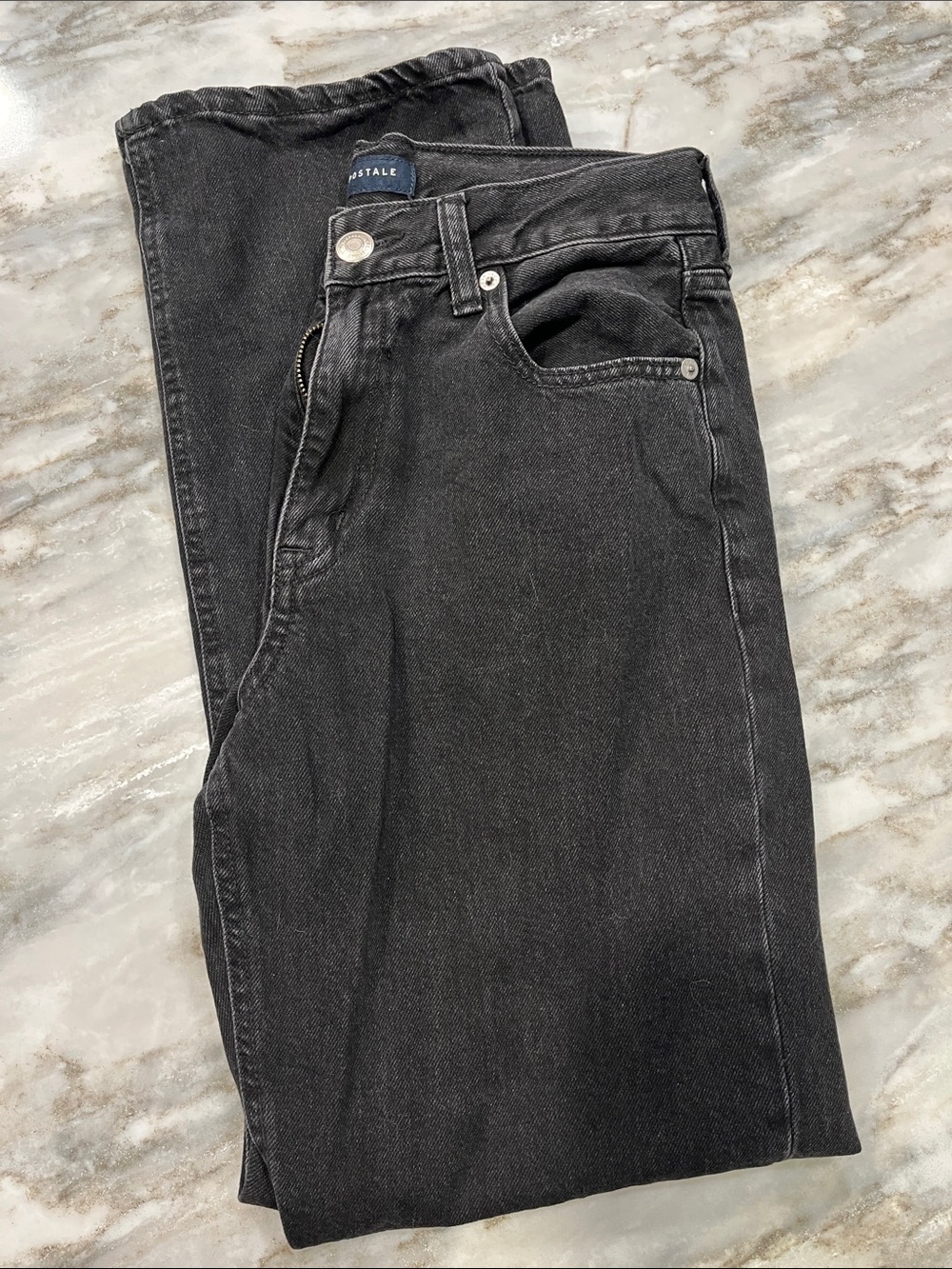 Aeropostale Women’s Size 4 Relaxed Baggy Jeans - Black